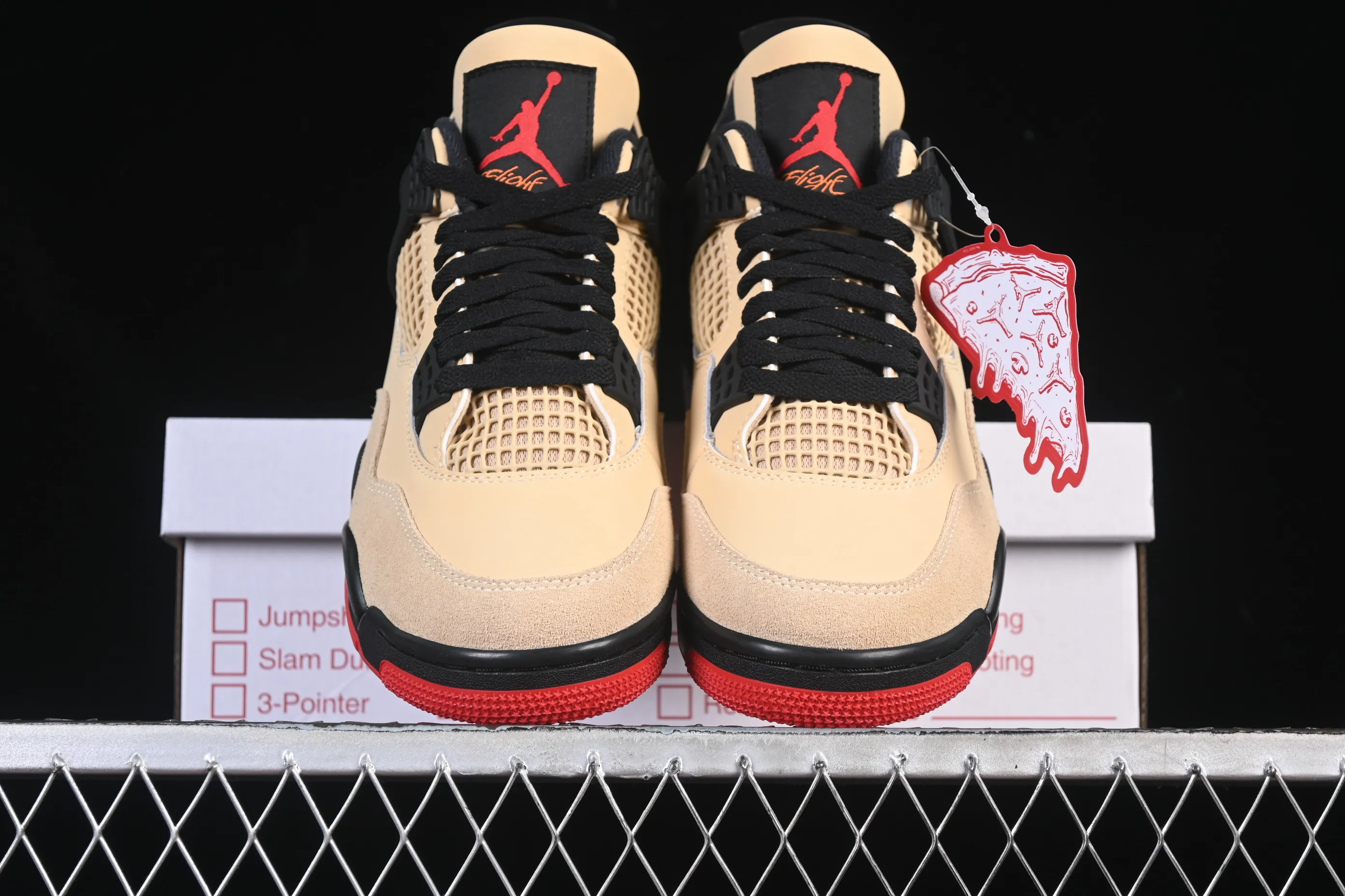 All categories Air Jordan Jordan series basketball shoes Air Jordan 4 OG version Air Jordan 4 Retro "Pizza" AJ4 Joe 4 Pizza Brown IH2094-200